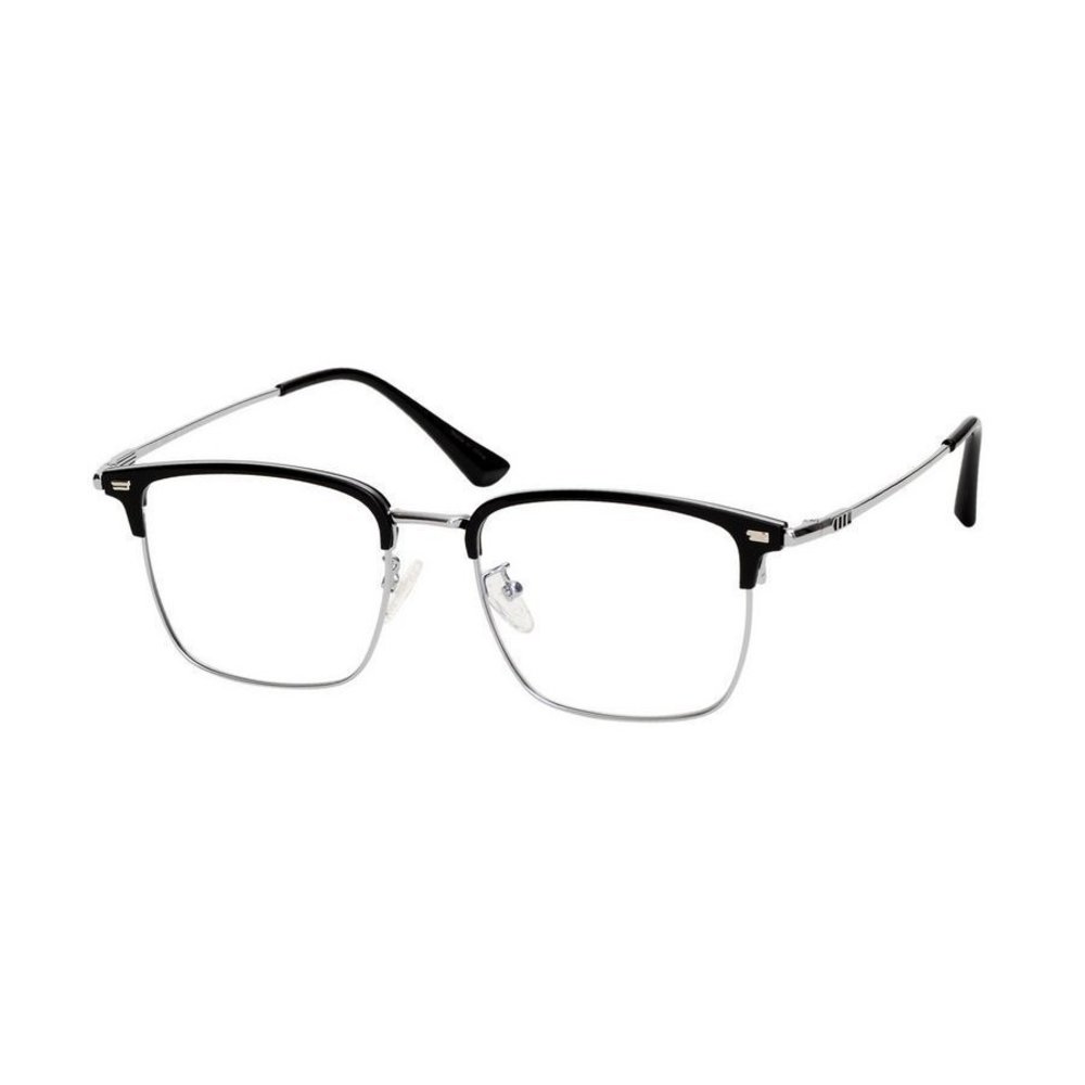 IOTA Adam Eyeglasses D2 Black Silver 53mm